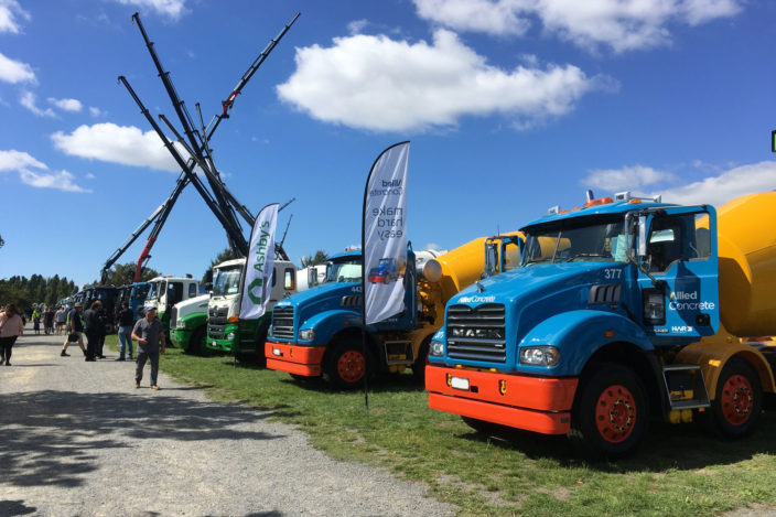 Trucking-industry-show-concrete-mixers
